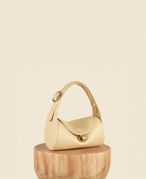 Cream Yellow Women's Cafuné Drop Duffel Shoulder Bags | BTD6254CF