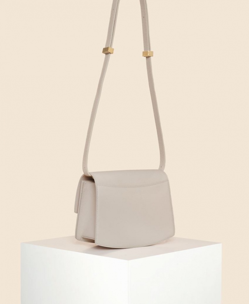 Beige Women's Cafuné Small Pendulum Crossbody Bags | OFI4329ZC