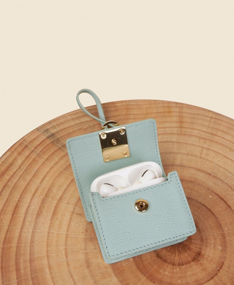 Green Women's Cafuné Stance Pod AirPods Case Mini Bags | YZQ1910BP